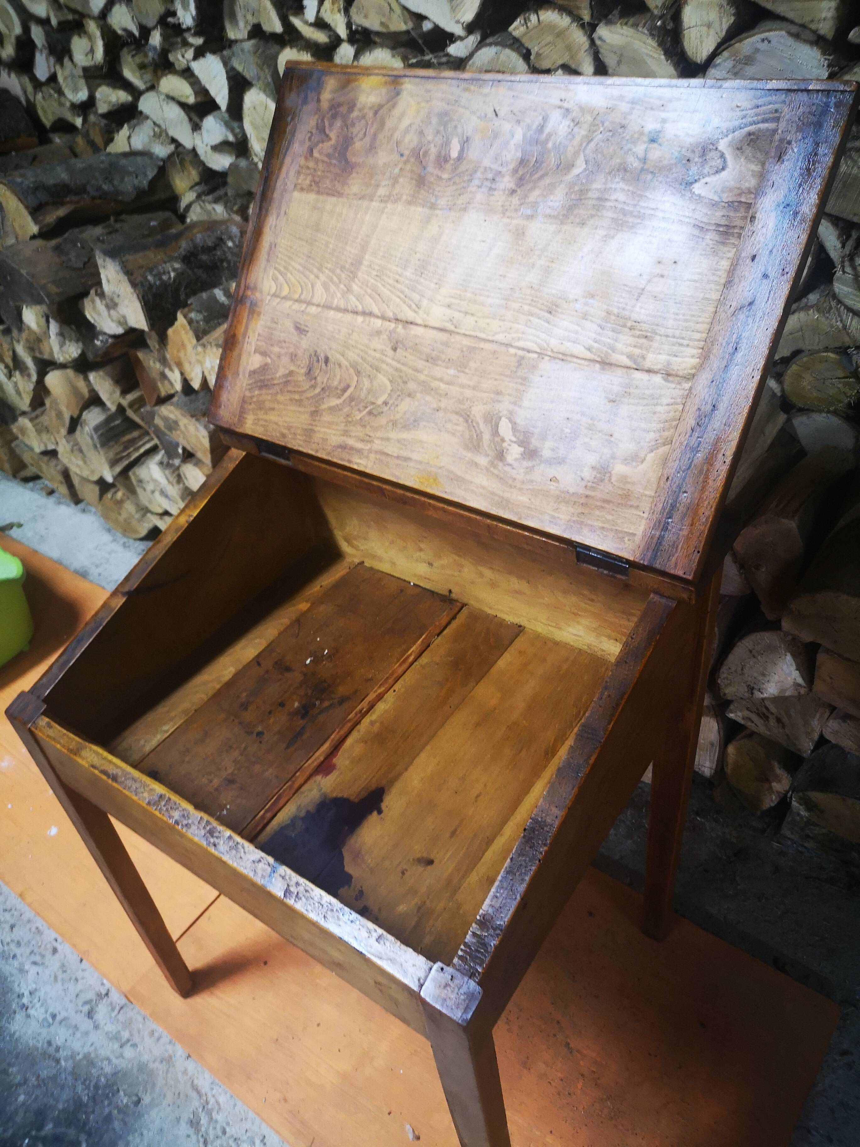 Desk, old school desk