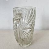 Italy pressed glass pitcher