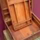 Chest with Secret Vintage Old Teak & Metal Craft India