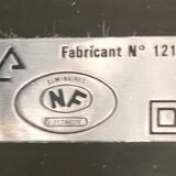 Vintage articulated black architect lamp Luminor ~ 70s ~ France