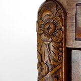 Art Deco walnut display cabinet, France, Circa 1920