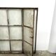 Old steel workshop skylight with opening.