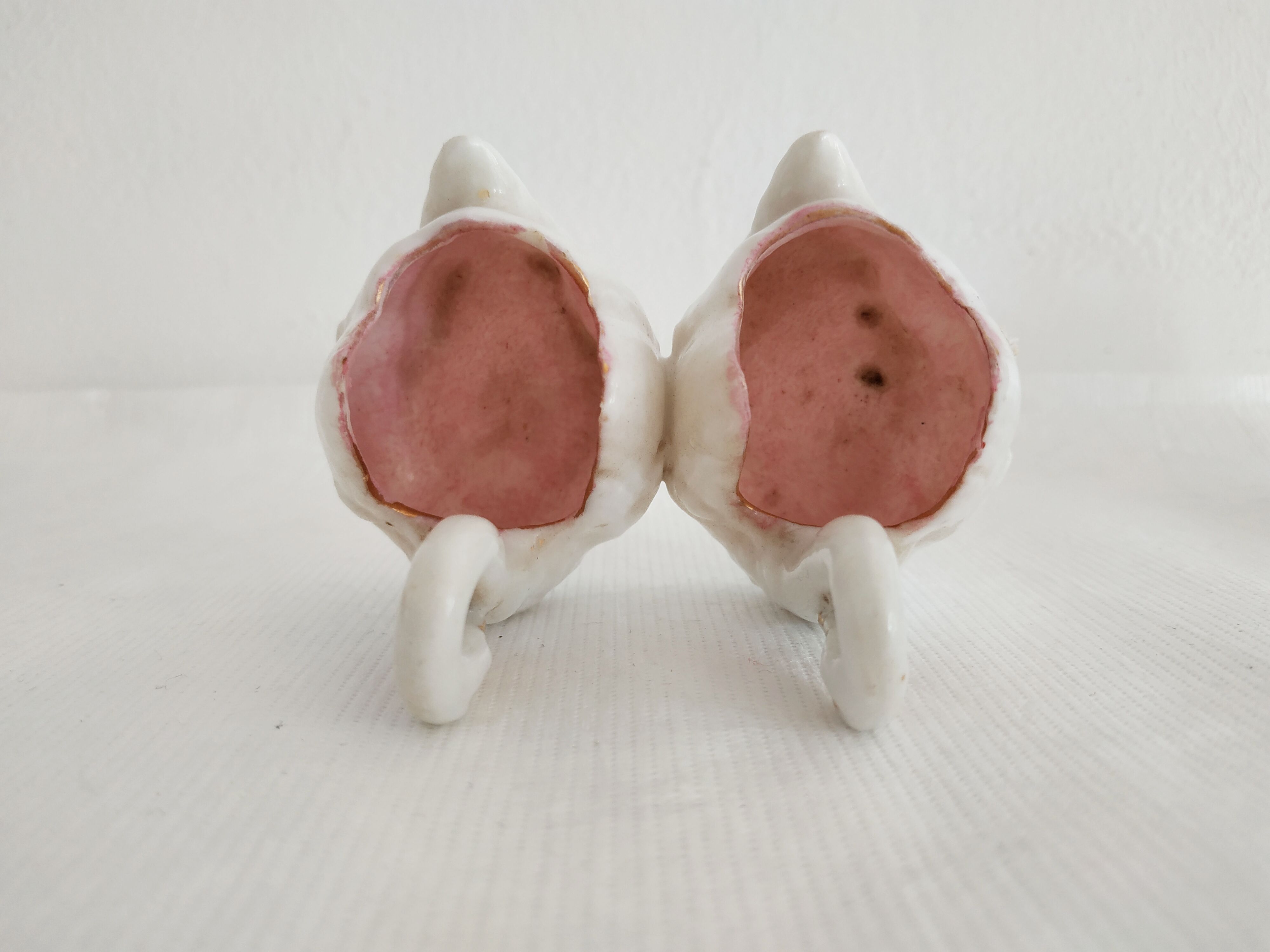 Mustard and salty swans, circa 1900