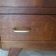 Pretty vintage chest of drawers - 4 drawers - 1960s - refined Scandinavian style - medium oak color