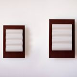 Frame Alu Brown M wall light