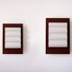 Applique murale Frame Alu Brun M