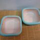 Pair of Keramos Sèvres ceramic pocket trays