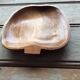 Empty wooden apple pocket
