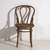 Antique Viennese-style cafe chair (circa 1920)