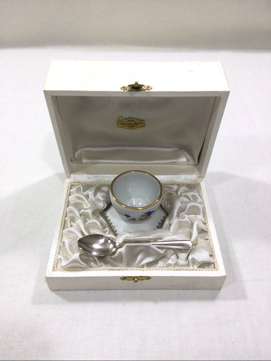 Limoges eggcup