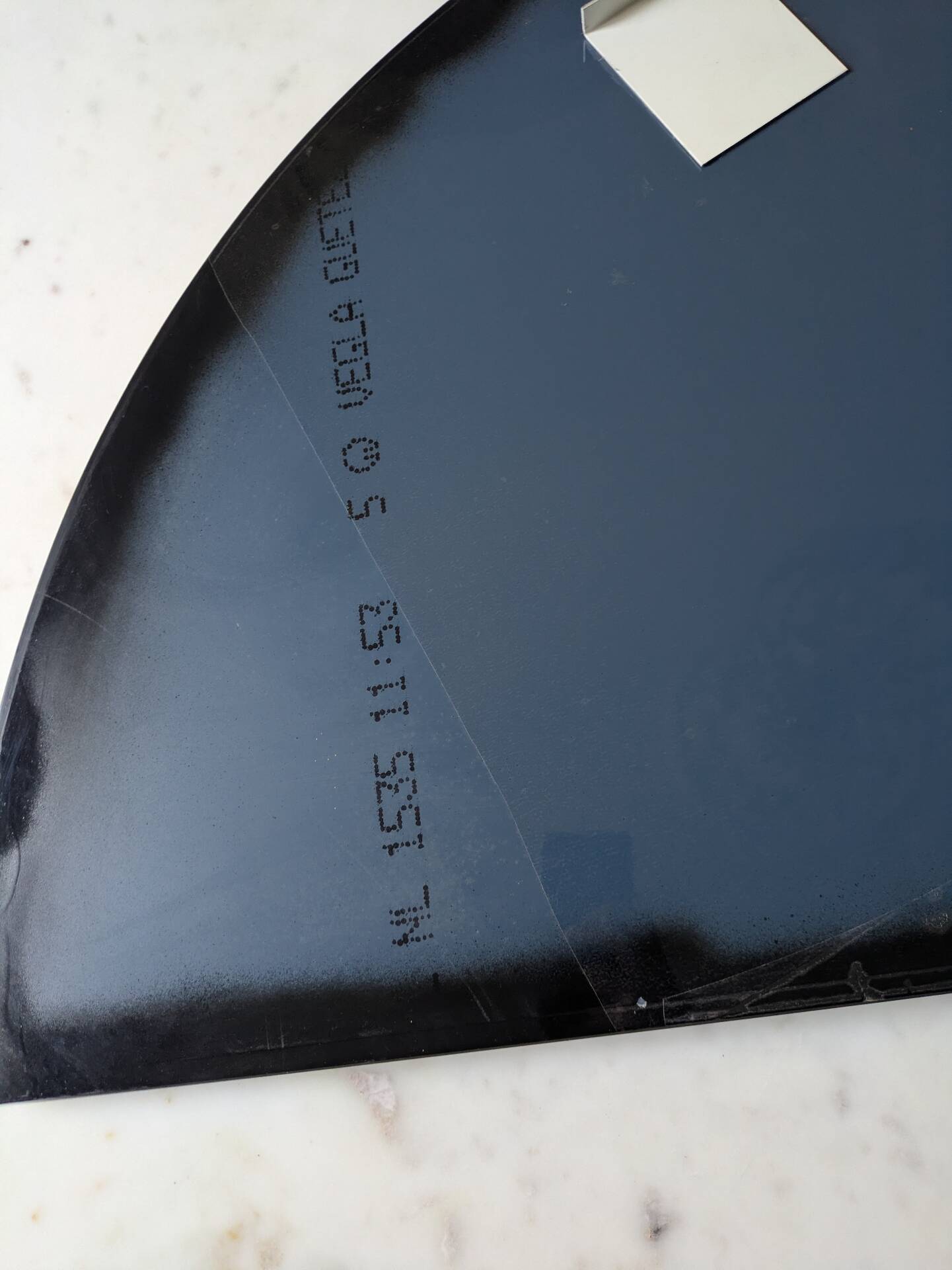 Super miroir éventail style Art Deco 80'