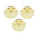 1 of 3 Mid-Century Bubble Glass Ceiling Lights by H.Tynell for Limburg, 70s