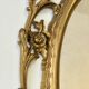 Baroque Style Oval Gold Mirror by Roberta Wood
