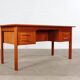 Vintage Teak Schreibtisch Desk Mid Century Danish Design 60er