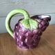 Jug, grape slipware