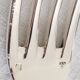 Silver cutlery, 1 fork and 1 spoon, Orfévrerie Saint Médard