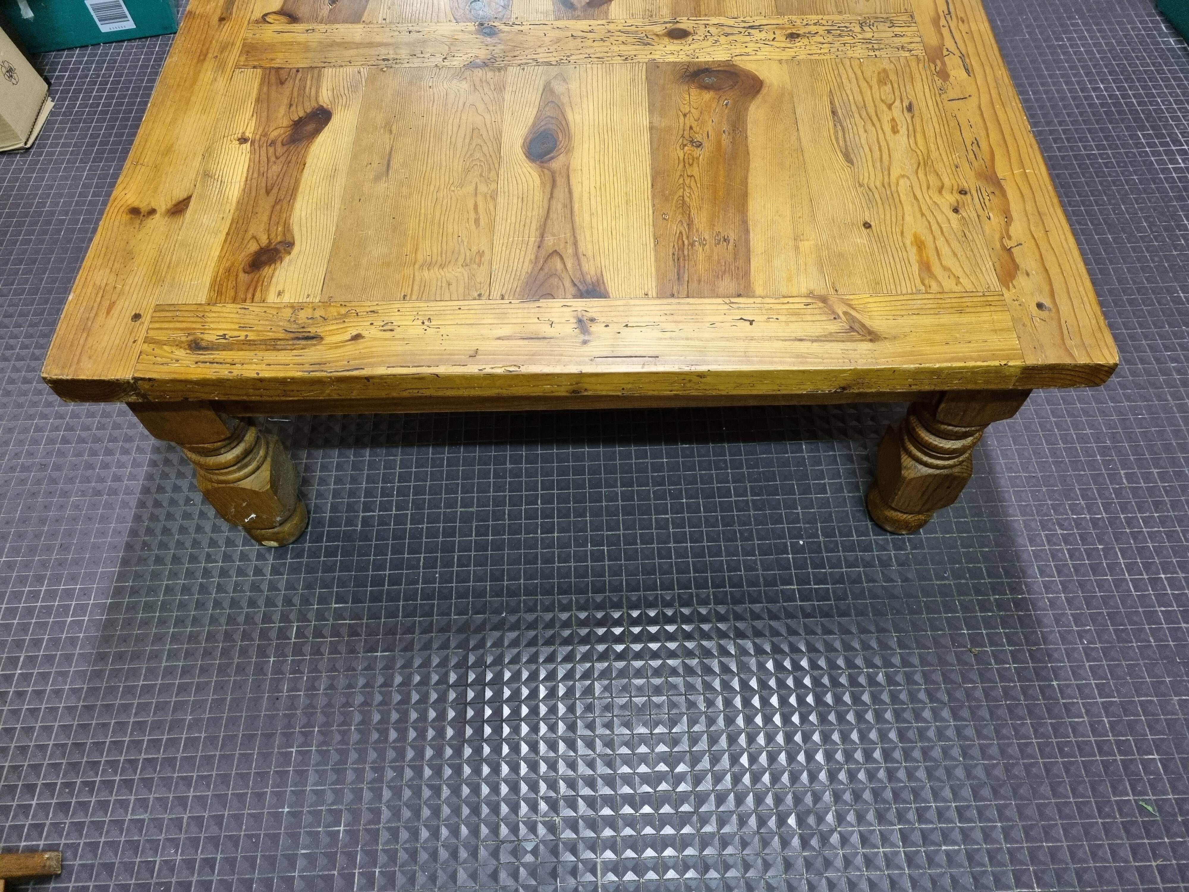 Wooden coffee table from Mexico