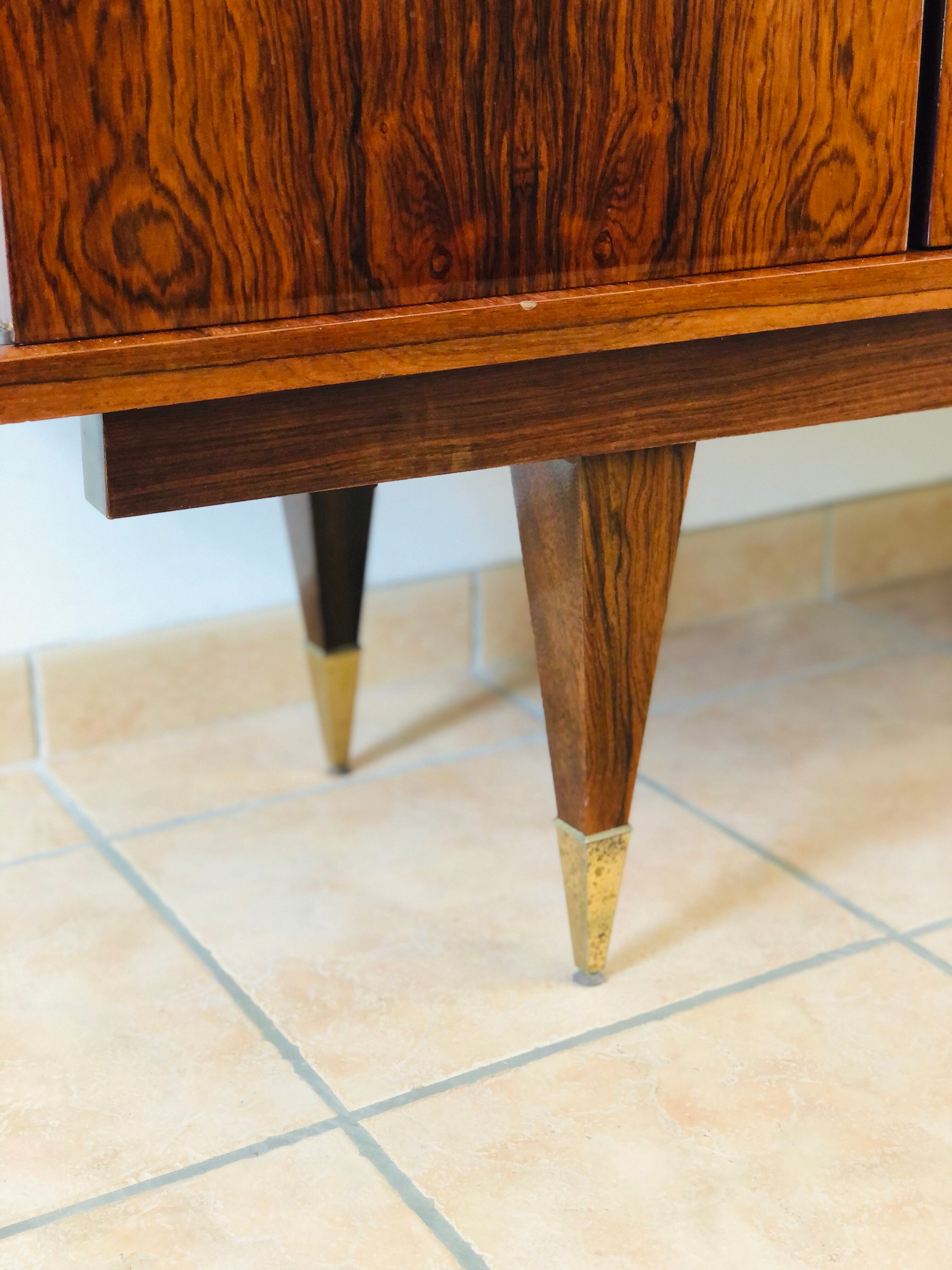 Vintage rio rosewood sideboard by Malora 1960