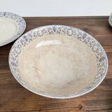 Set of 23 pieces of Marie Louise ironstone service