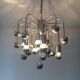 Space age sixties design sputnik hanging lamp, 1960’s