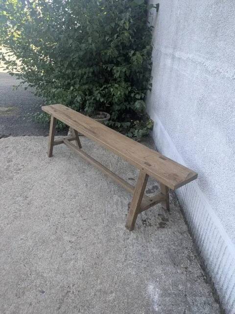 Oak bench