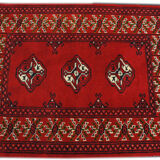 Torkaman authentic persian carpet 92cmx65cm