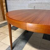 Vintage teak extendable table