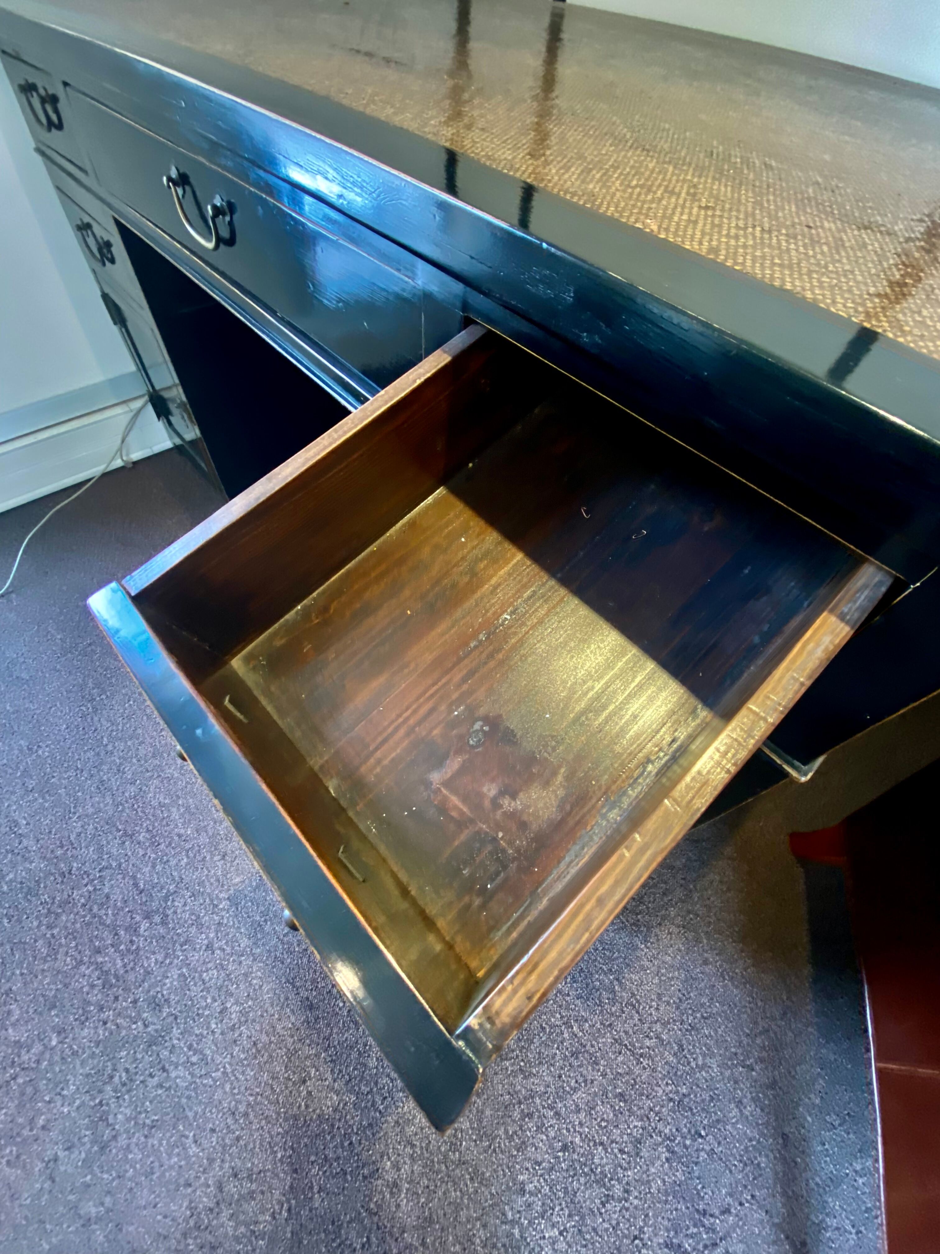 Bureau chinois double face