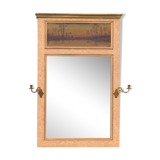 Chimney trumeau decorated with a painting   100x160cm