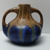 Paire de vases art déco en grés de Gannat de G. M éténier