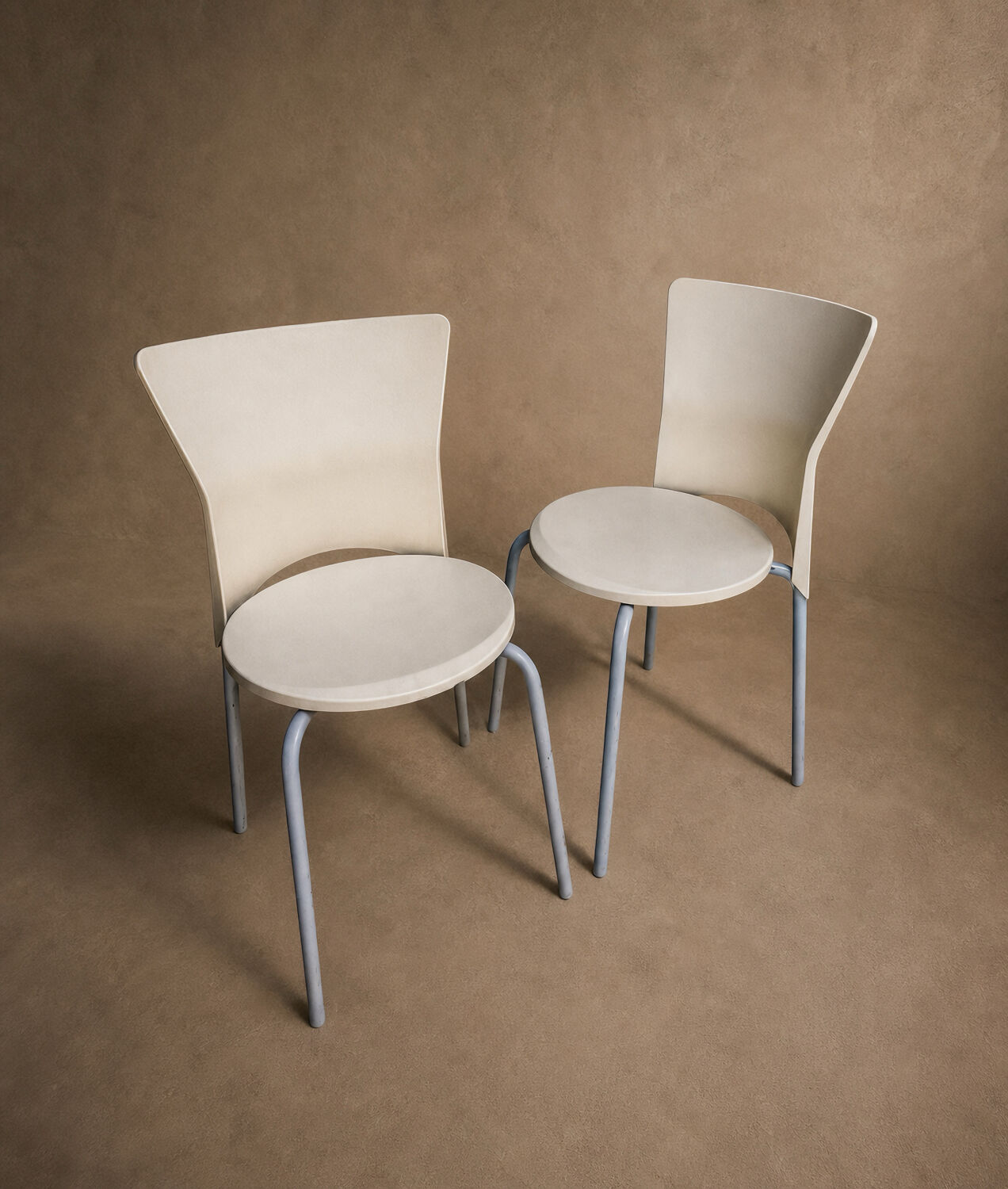 Set 2 chaises Olaf Von Bohr circa 1970