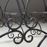 Set of 3 metal nesting tables 20th century