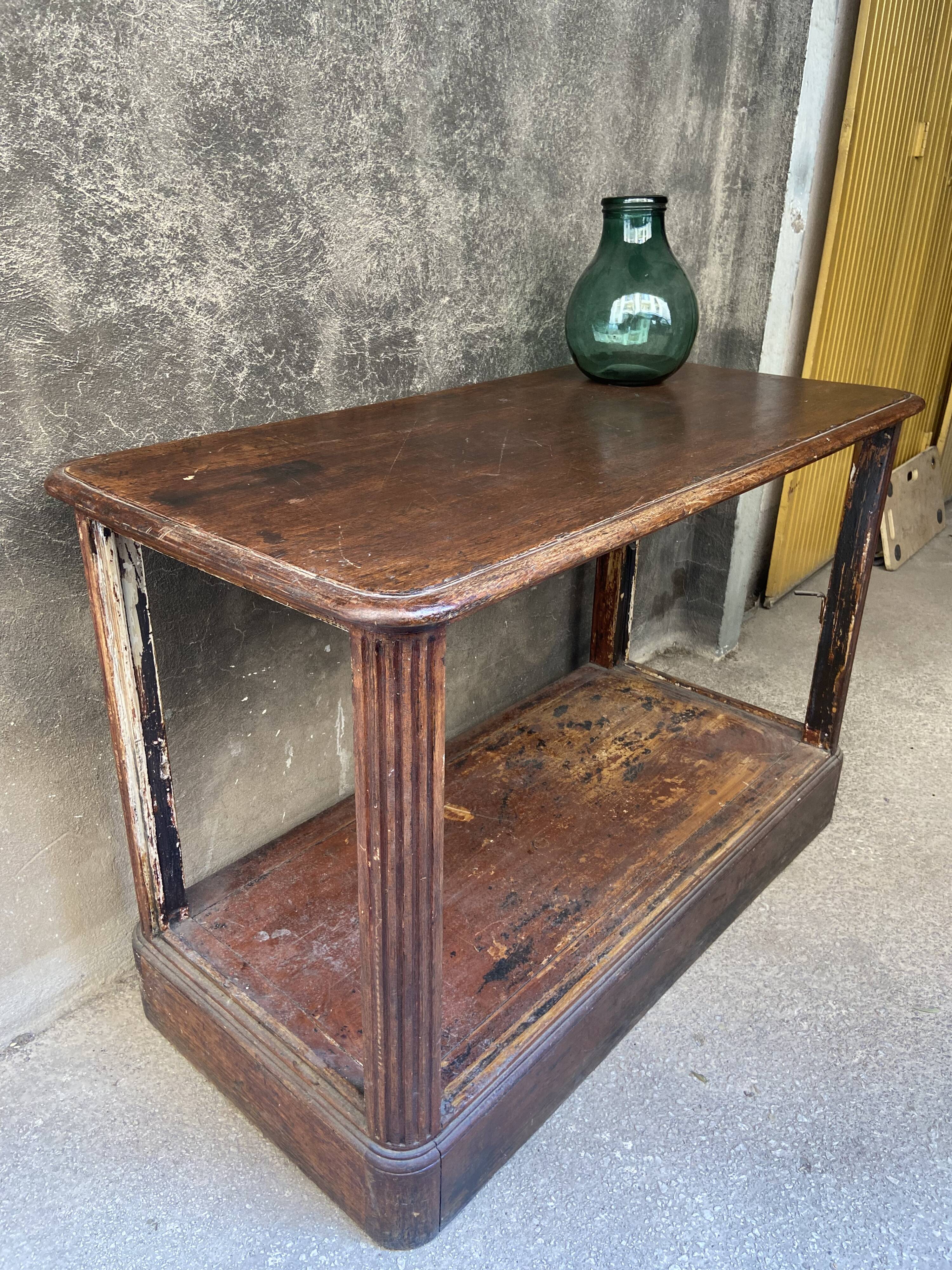 Former trading post in natural oak