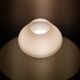 1980s Hala Zeist glass mushroom table lamp