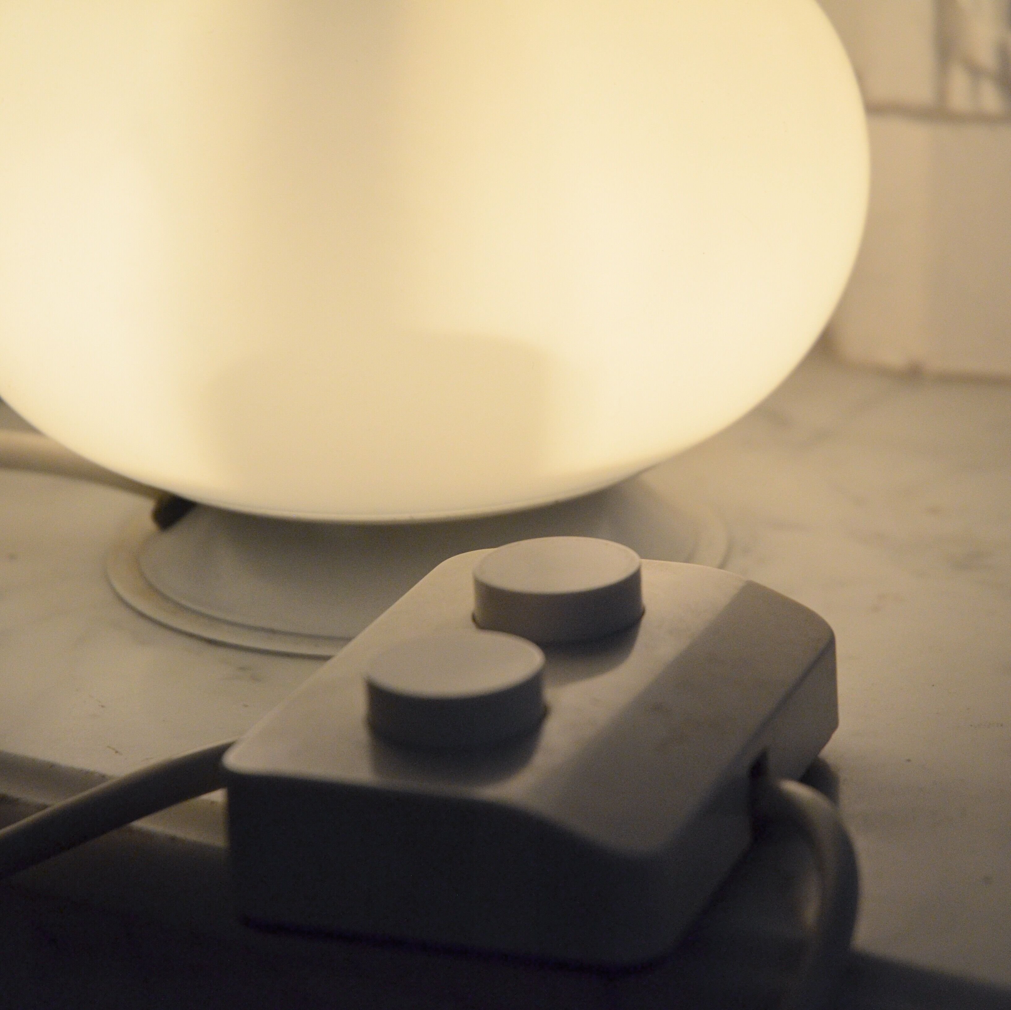 Max Ingrand lamp for Light Glass