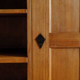 Vintage Swedish Wooden "Lovö" Bookcase by Axel Einar Hjorth for NK, 1930s