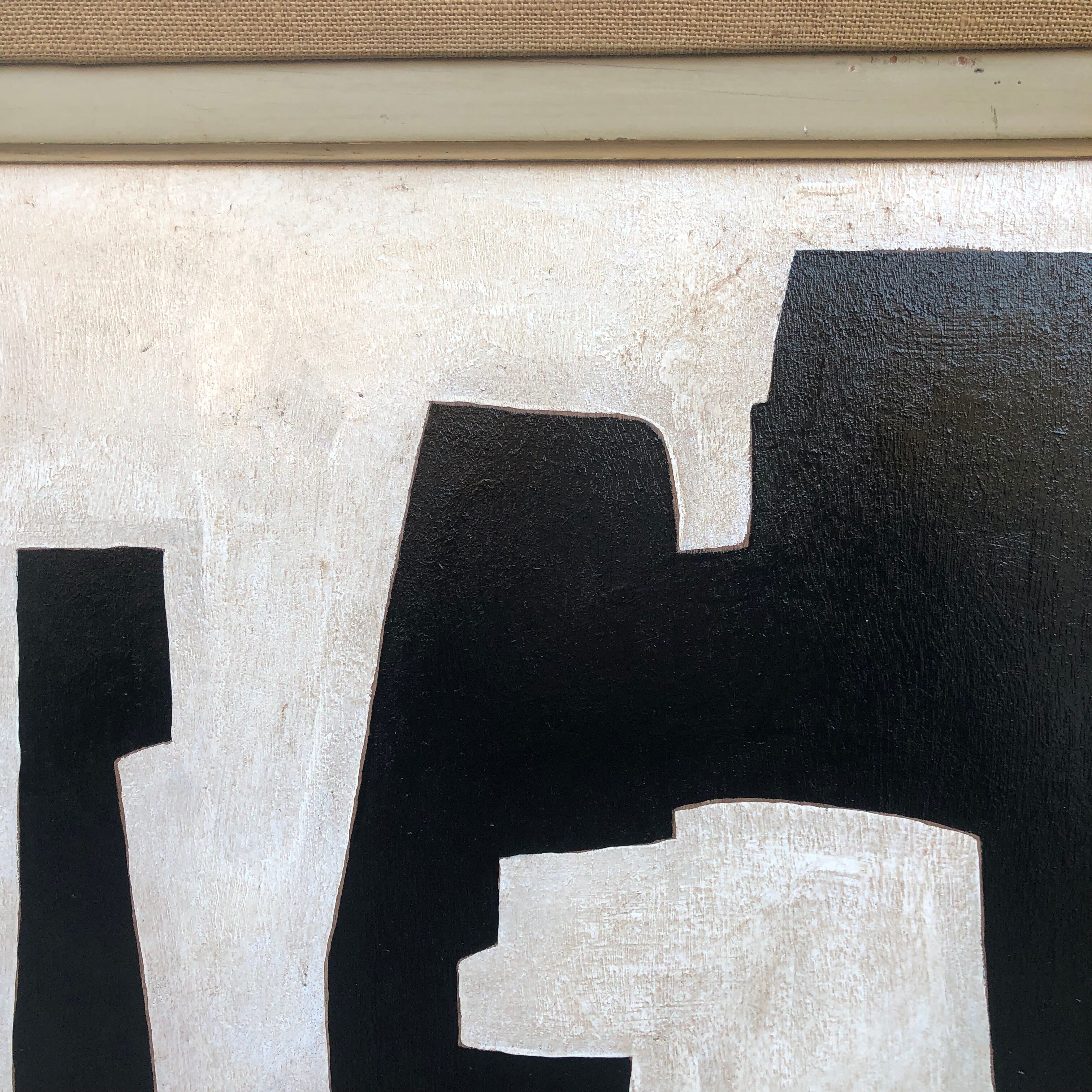 Abstract panel painting