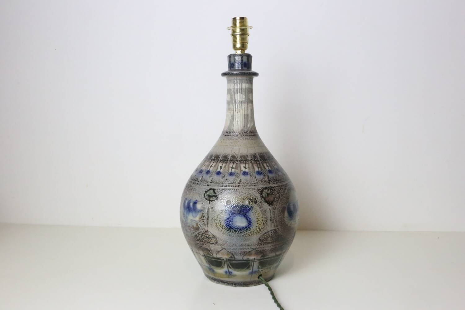 Lucas Antoine ceramic lamp base for Keraluc