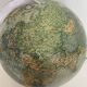 Globe vintage 1960 terrestre Verre JRO Verlag français - 35 cm