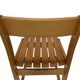 Vintage Pinewood dining chair 70's minimalist design