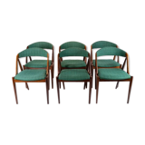 Set of six dining room chairs, model 31, designed by Kai Kristiansen in 1956