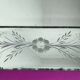 The 1950s - baroque rococo italian venetian mirror 75x55cm