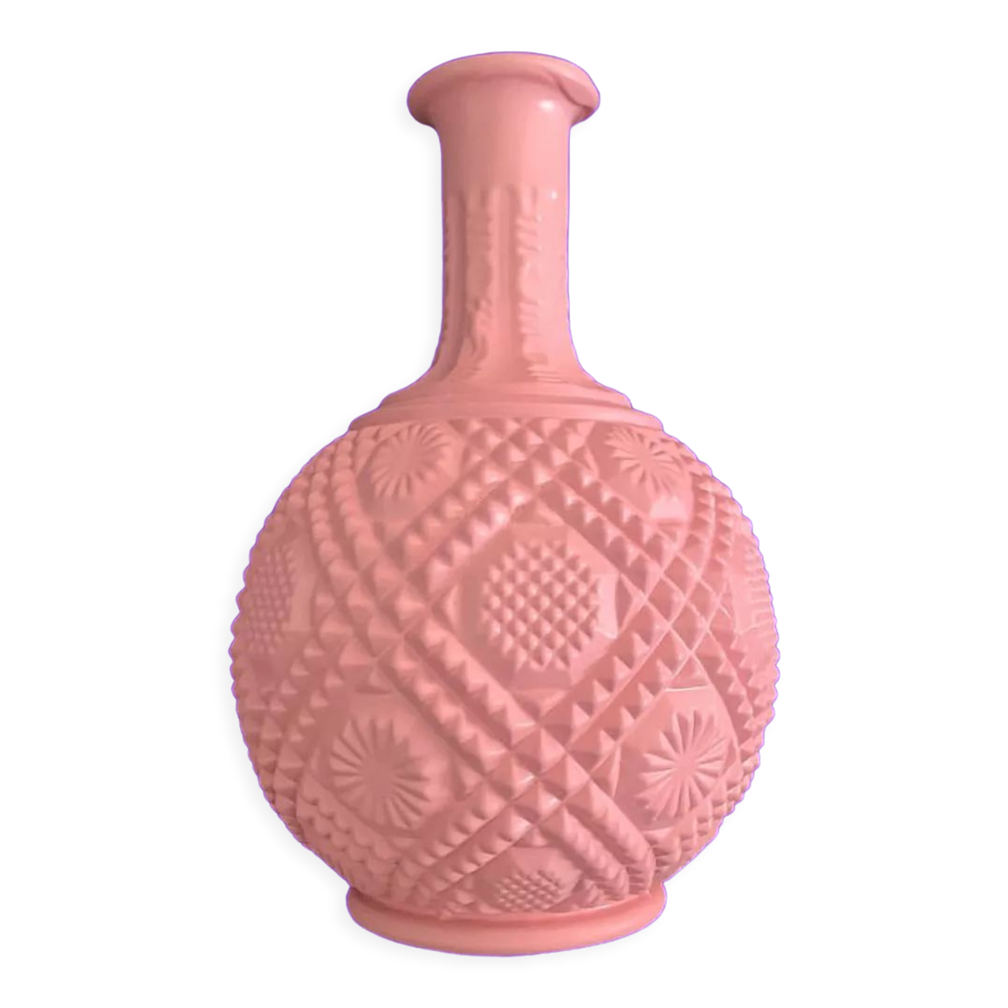 Vase soliflore rose original