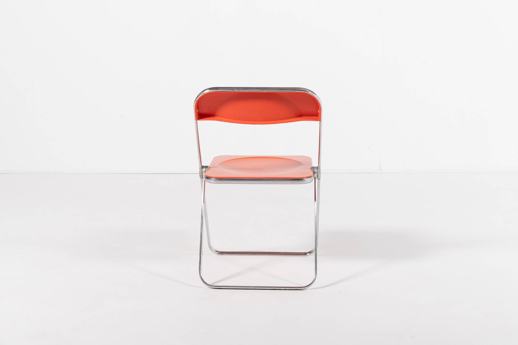 Vintage ‘Plia’ folding chair by Giancarlo Piretti for Anonima Castelli