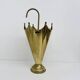 Mid-century design brass umbrella stand, 1970s