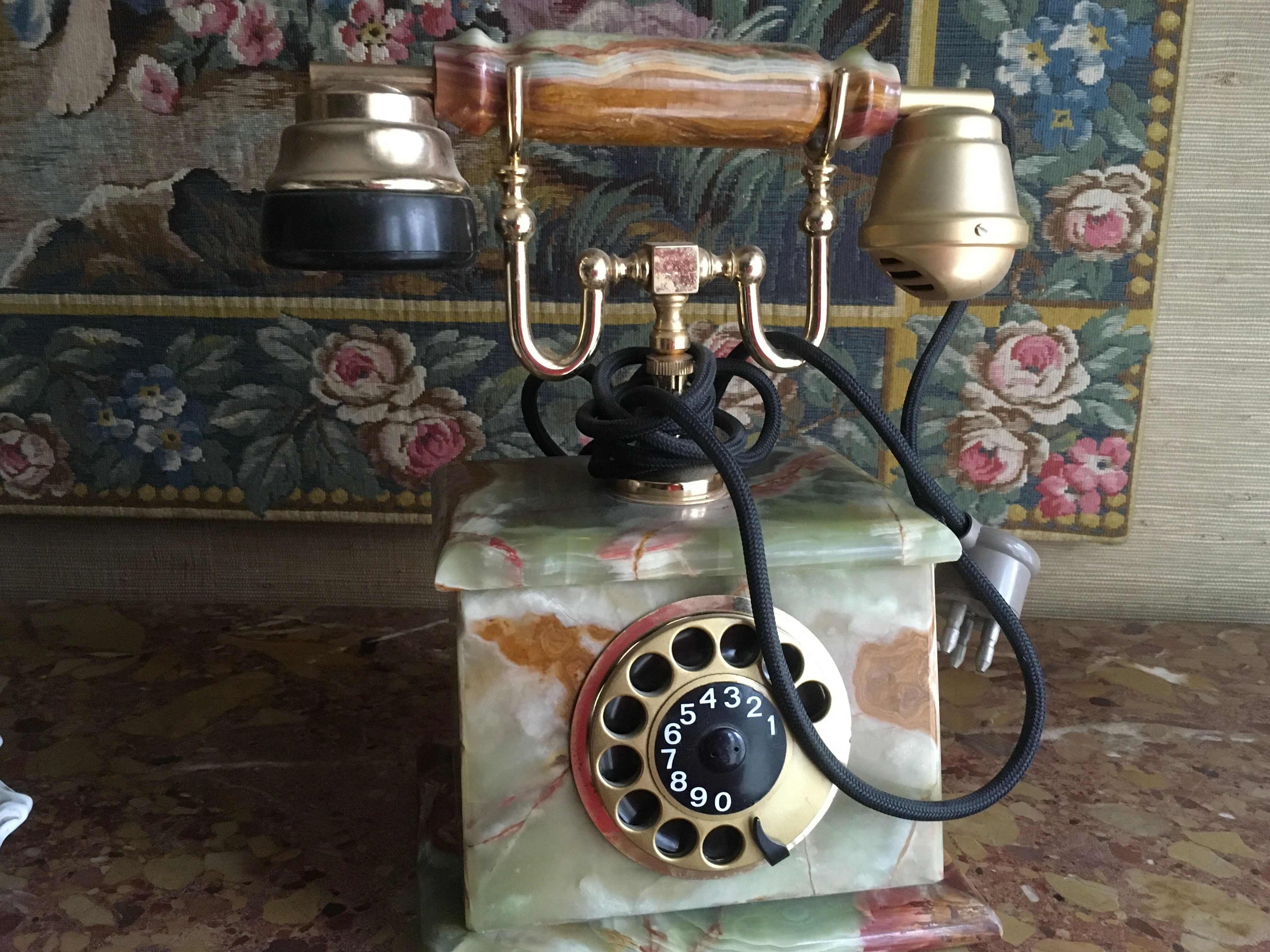 Téléphone marbre