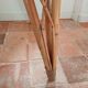 Vintage rattan dining table