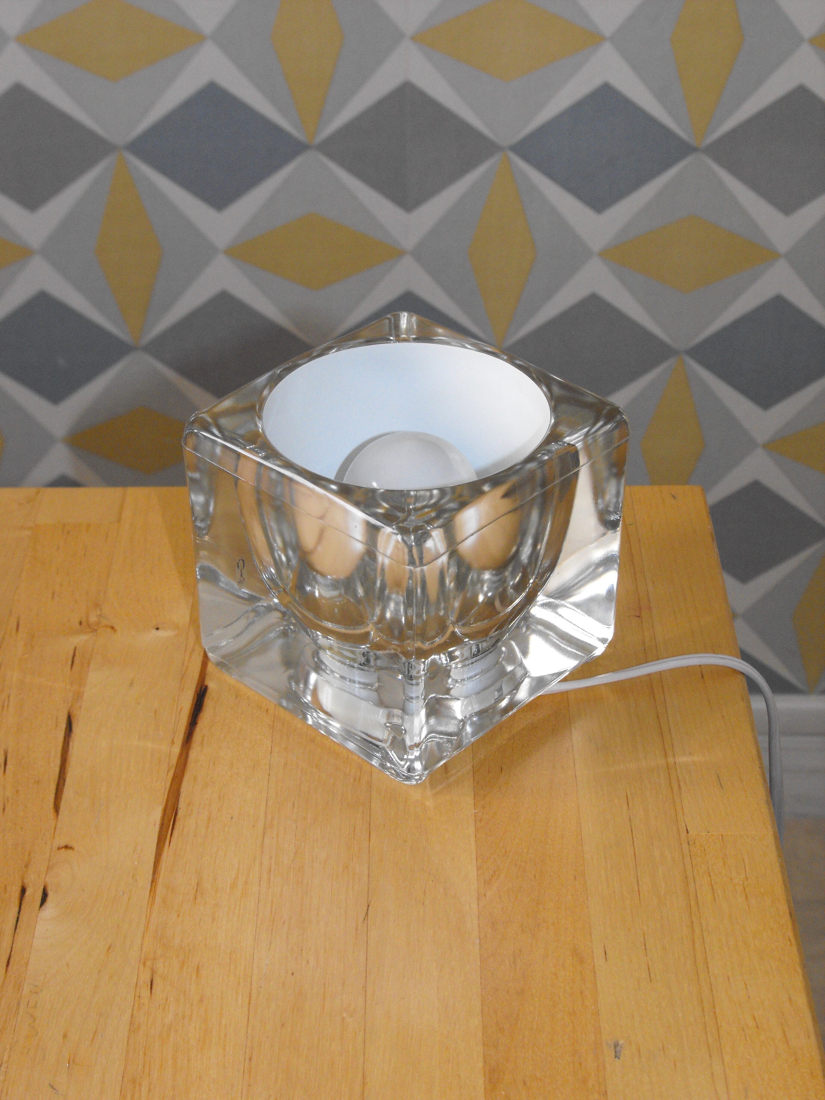 Table lamp called "Icecube" or T14 from Peill & Putzler