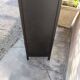 Parisian antique black patinated showcase