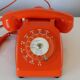 Téléphone Socotel S63 orange 1973